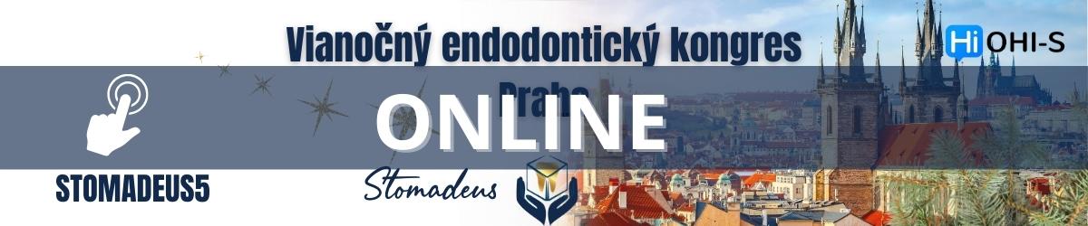 ONLINE Výročný vianočný endodontický kongres v Prahe, 2.-3. decembra 2023